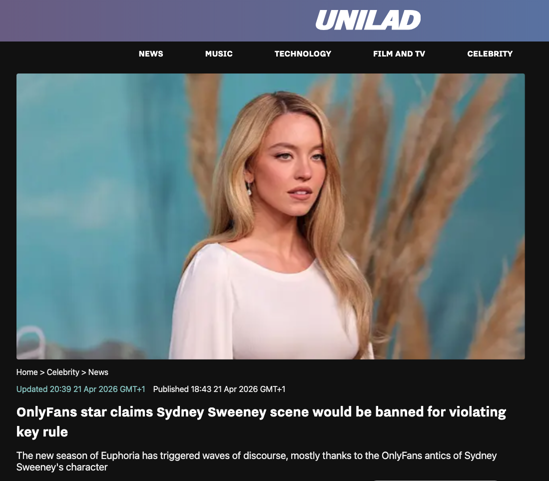 National tabloid feature on a creator's six-figure side hustle